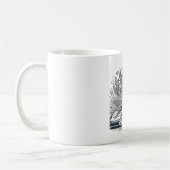 Taza de Coche Deportivo con Mandalas コーヒーマグカップ (左)