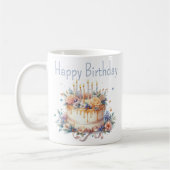 Taza de cumpleaños  コーヒーマグカップ (左)