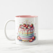 Taza de cumpleaños  ツートーンマグカップ (左)