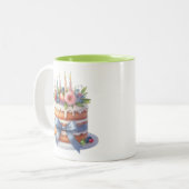 Taza de cumpleaños  ツートーンマグカップ (正面左)