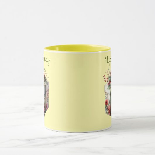 Taza de cumpleaños マグカップ (中央)