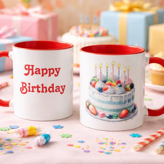 Taza de cumpleaños マグカップ