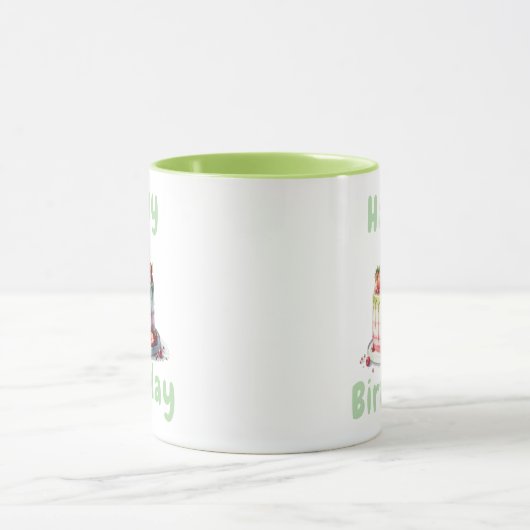 Taza de cumpleaños マグカップ (中央)