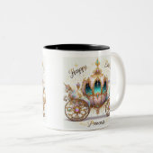 Taza de Cumpleaños. Princess ツートーンマグカップ (正面右)