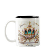 Taza de Cumpleaños. Princess 