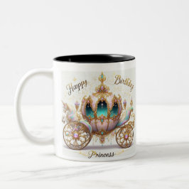 Taza de Cumpleaños. Princess  ツートーンマグカップ