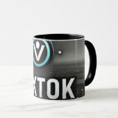 Taza de Emprendedores Vixtok: Energía para Innovad マグカップ (正面右)
