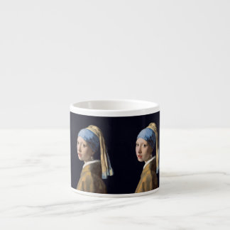 Taza de espresso de La joven de la perla エスプレッソカップ