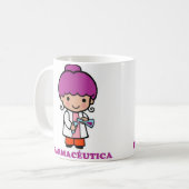 Taza de farmaceutica コーヒーマグカップ (正面左)