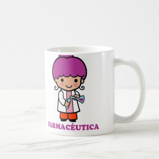 Taza de farmaceutica コーヒーマグカップ (右)