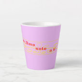taza de fidelidad カフェラテマグ (正面)
