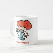 Taza de futura Doctora コーヒーマグカップ (正面左)