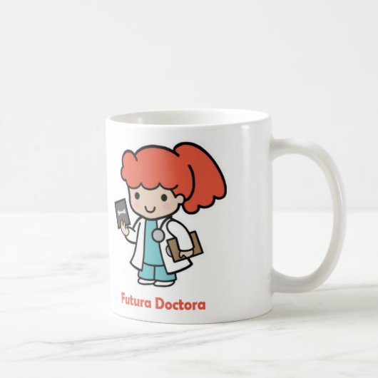 Taza de futura Doctora コーヒーマグカップ (右)