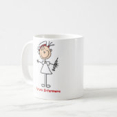 Taza de futura enfermera コーヒーマグカップ (正面左)