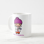 Taza de futura farmacéutica コーヒーマグカップ (正面左)