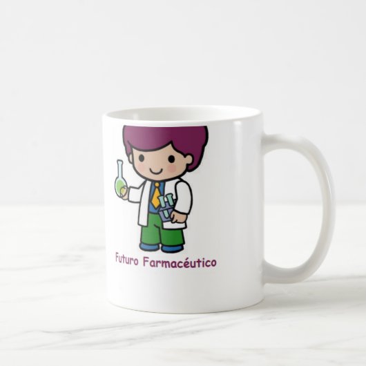 Taza de futuro farmacéutico コーヒーマグカップ (右)