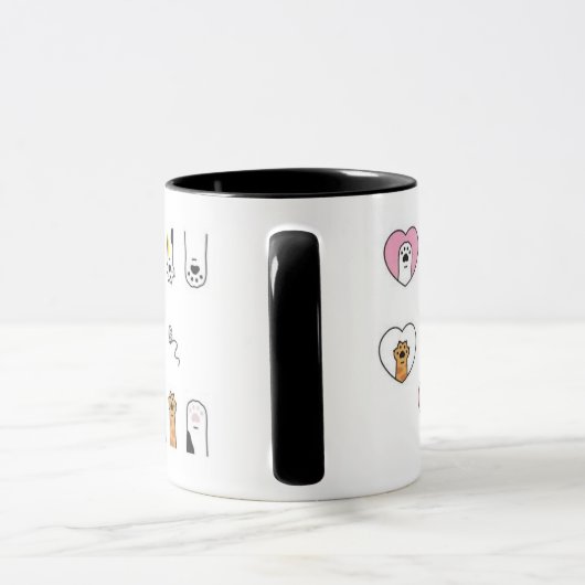 Taza de gato MIAU マグカップ (ハンドル)