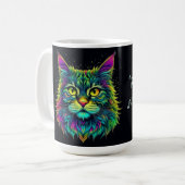 "Taza de inspiración canina" コーヒーマグカップ (正面左)