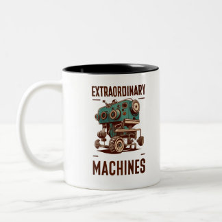 Taza de la colección EXTRAORDINARY MACHINES 05 ツートーンマグカップ