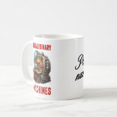 Taza de la colección EXTRAORDINARY MACHINES 08 コーヒーマグカップ (正面左)