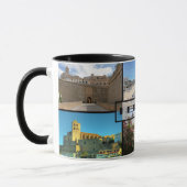 taza de la isla de Ibiza en Baleares マグカップ (左)