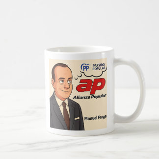 Taza de Manuel Fraga コーヒーマグカップ