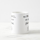 Taza de mi percentil es de otro planeta コーヒーマグカップ (中央)