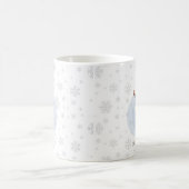 Taza de muñeco de nieve de Navidad personalizada コーヒーマグカップ (中央)