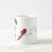 Taza de Muñeco de Nieve para Navidad コーヒーマグカップ (中央)