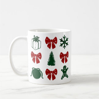 Taza de Navidad Coquette コーヒーマグカップ