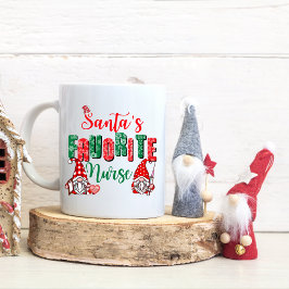 Taza de navidad para enfermera  コーヒーマグカップ