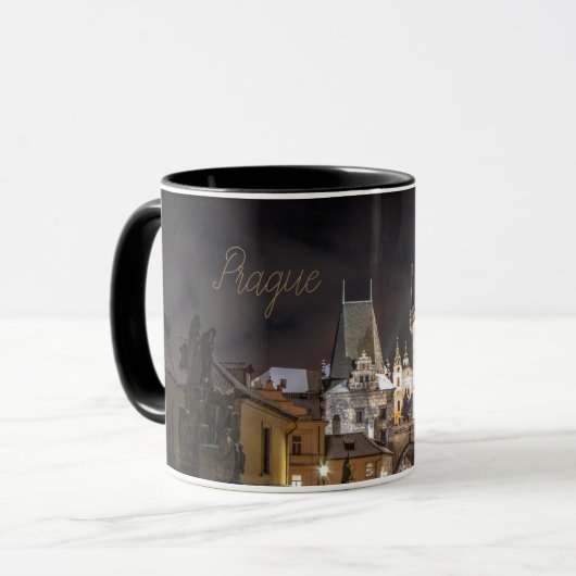 taza de Praga en República Checa マグカップ (正面左)