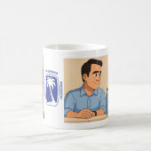 Taza de Ricardo & Beatriz Rosselló コーヒーマグカップ (中央)