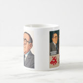 Taza de Santiago Carrillo y la Transición コーヒーマグカップ (中央)