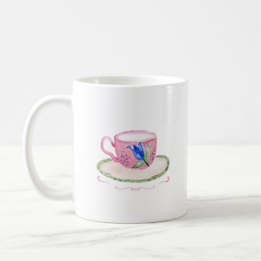 Taza de te floral コーヒーマグカップ (左)