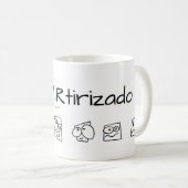 Taza de Toy MIRtirizado コーヒーマグカップ (正面右)