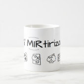 Taza de Toy MIRtirizado コーヒーマグカップ (中央)