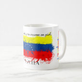 Taza de Venezuela コーヒーマグカップ (正面右)