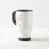 Taza de viaje Amantes del café y la Navidad トラベルマグ (正面左)