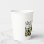 TAZA DECORATIVA  紙コップ (右)