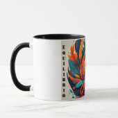 Taza Decorativa Arte Simbólico Equilibrio マグカップ (左)