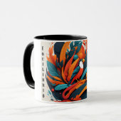 Taza Decorativa Arte Simbólico Equilibrio マグカップ (正面左)