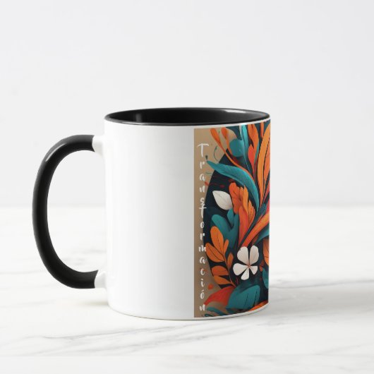Taza Decorativa Arte Simbólico Transformación マグカップ (左)