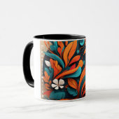 Taza Decorativa Arte Simbólico Transformación マグカップ (正面左)