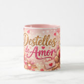 Taza destellos de amor マグカップ (中央)