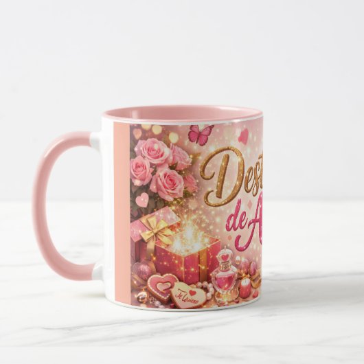 Taza destellos de amor マグカップ (左)