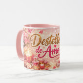 Taza destellos de amor マグカップ (正面左)