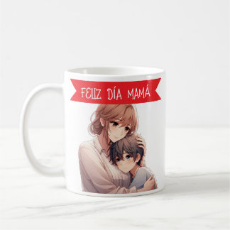 Taza día de la madre diseño anime コーヒーマグカップ