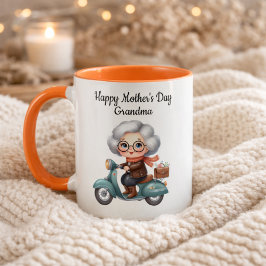Taza Día de la Madre “Happy Mother’s Day Grandma”  マグカップ