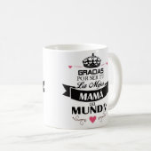 Taza Día de las Madres コーヒーマグカップ (正面右)